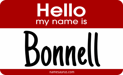 Hello my name is Bonnell png download