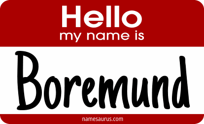 Hello my name is Boremund png download