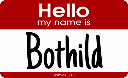Hello my name is Bothild png download