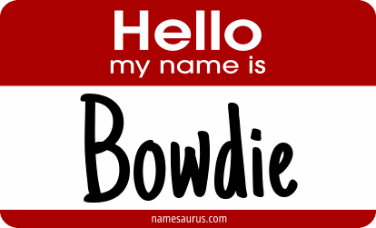 Hello my name is Bowdie png download