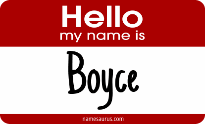 Hello my name is Boyce png download