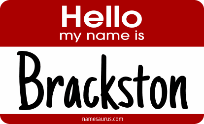 Hello my name is Brackston png download
