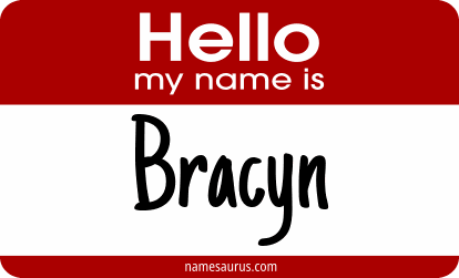 Hello my name is Bracyn png download