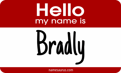 Hello my name is Bradly png download