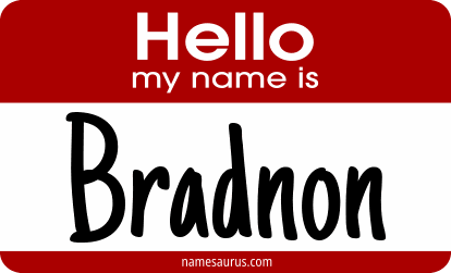 Hello my name is Bradnon png download