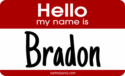 Hello my name is Bradon png download