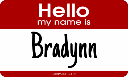 Hello my name is Bradynn png download