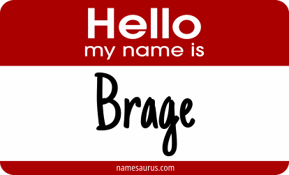Hello my name is Brage png download