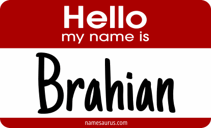 Hello my name is Brahian png download