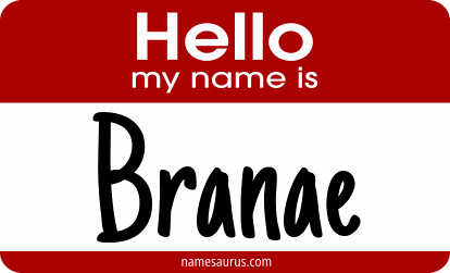Hello my name is Branae png download