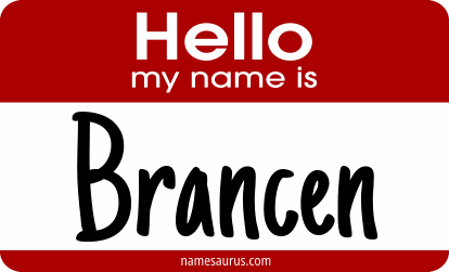 Hello my name is Brancen png download