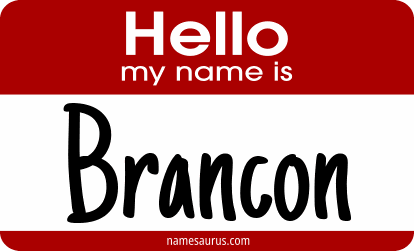 Hello my name is Brancon png download