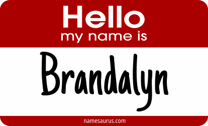 Hello my name is Brandalyn png download