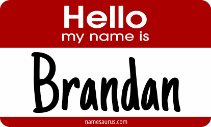 Hello my name is Brandan png download