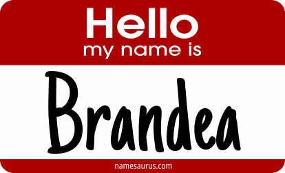 Hello my name is Brandea png download