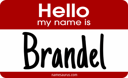 Hello my name is Brandel png download