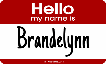 Hello my name is Brandelynn png download