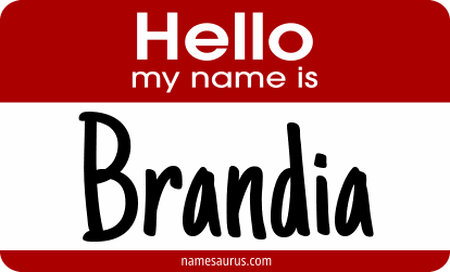 Hello my name is Brandia png download