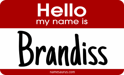 Hello my name is Brandiss png download