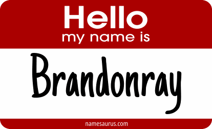 Hello my name is Brandonray png download