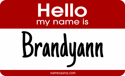 Hello my name is Brandyann png download