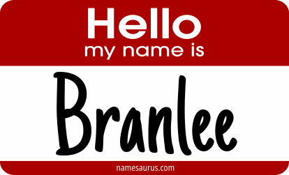 Hello my name is Branlee png download