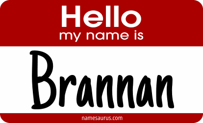 Hello my name is Brannan png download
