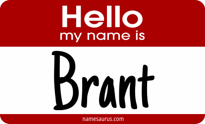 Hello my name is Brant png download