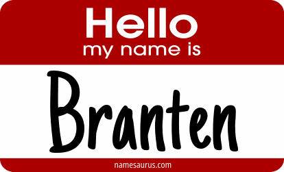 Hello my name is Branten png download