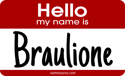 Hello my name is Braulione png download
