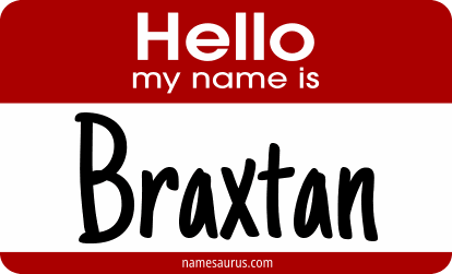Hello my name is Braxtan png download