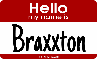 Hello my name is Braxxton png download