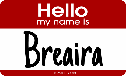 Hello my name is Breaira png download