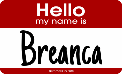 Hello my name is Breanca png download