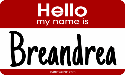 Hello my name is Breandrea png download