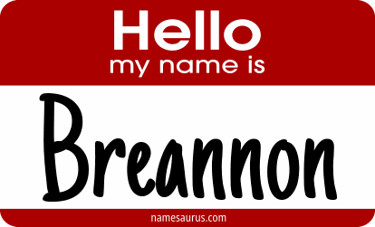 Hello my name is Breannon png download