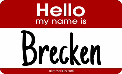Hello my name is Brecken png download