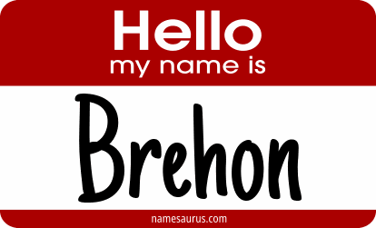 Hello my name is Brehon png download