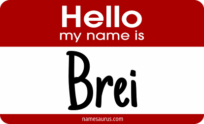 Hello my name is Brei png download