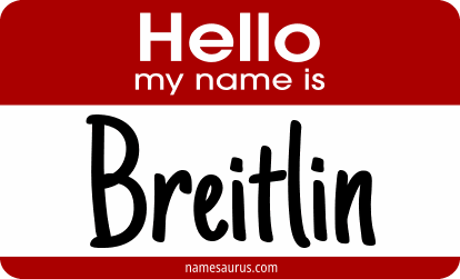 Hello my name is Breitlin png download