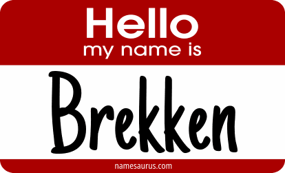 Hello my name is Brekken png download