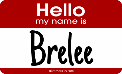 Hello my name is Brelee png download