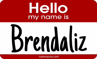 Hello my name is Brendaliz png download