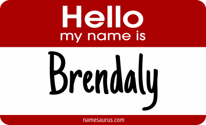 Hello my name is Brendaly png download