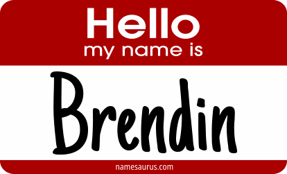 Hello my name is Brendin png download