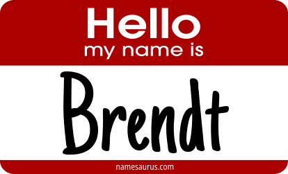 Hello my name is Brendt png download