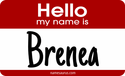 Hello my name is Brenea png download