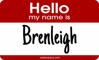 Hello my name is Brenleigh png download