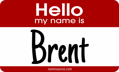 Hello my name is Brent png download