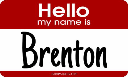 Hello my name is Brenton png download